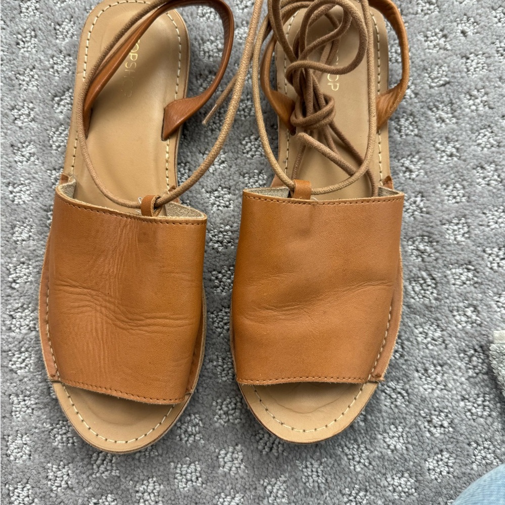 Top shop ankle tie sandals